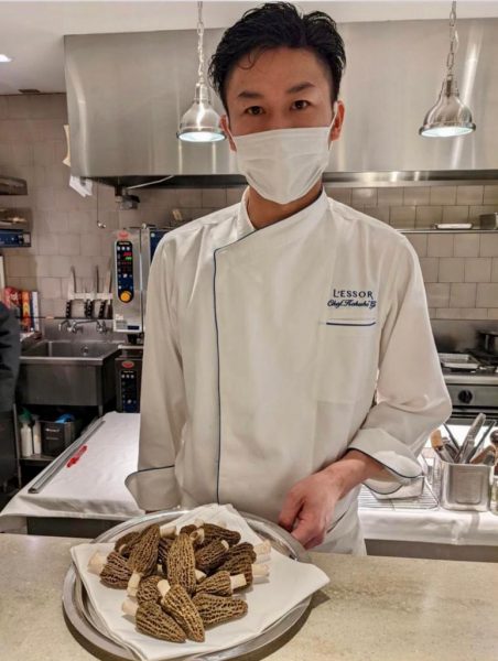 Chef Wei and his mushrooms