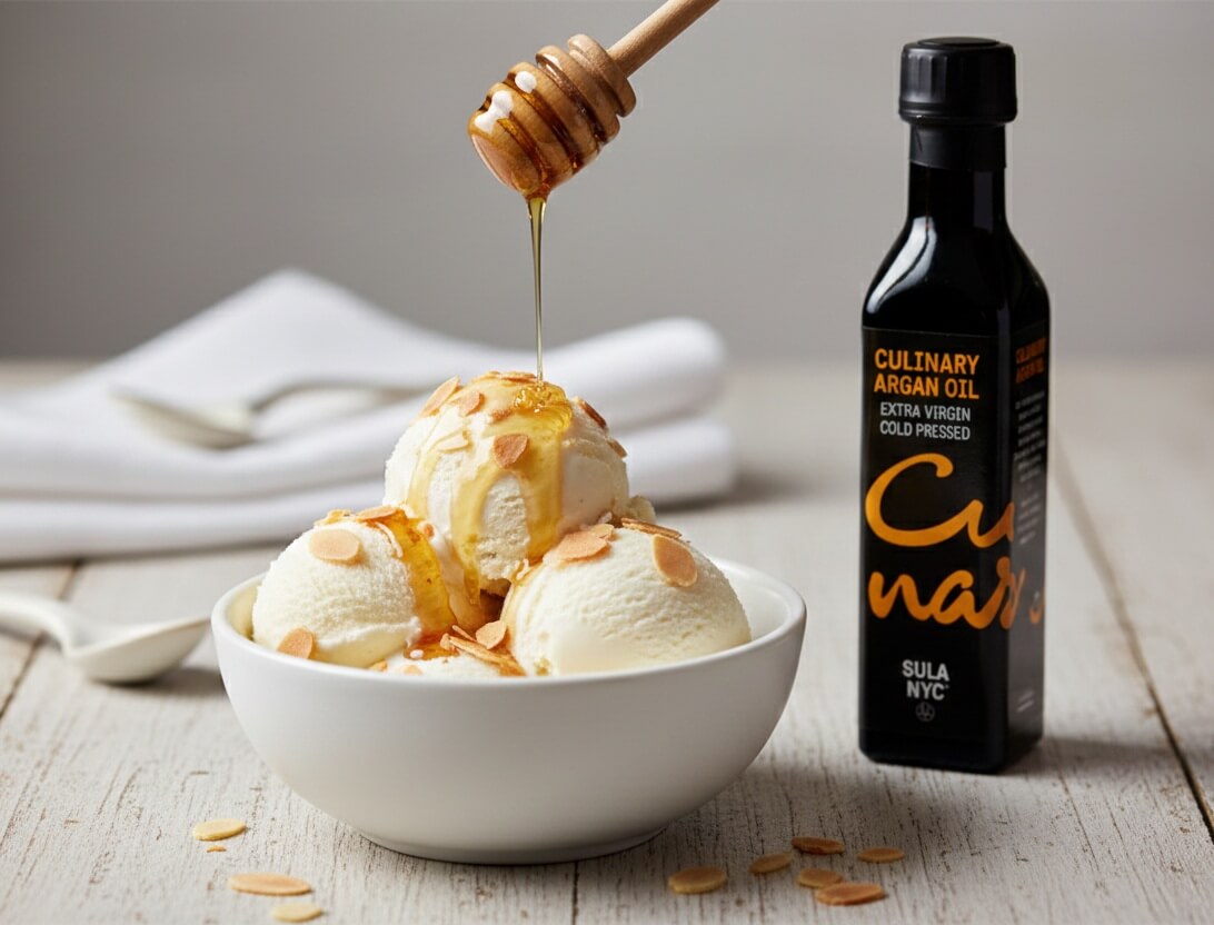 Ice Cream + Argan Oil